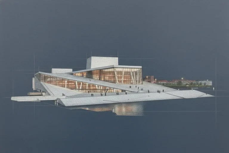 Ópera de Oslo de Snøhetta: Un Mosaico de Conceptos
