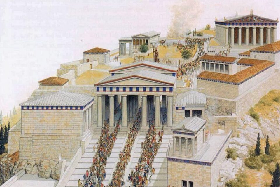 Cine y Arquitectura, Acrópolis de atenas