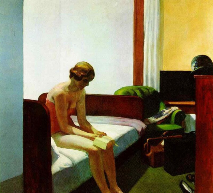 Edward Hopper, Hotel room 1931