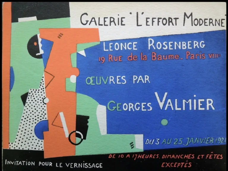 Portada Léffort Moderne Georges Valmier
