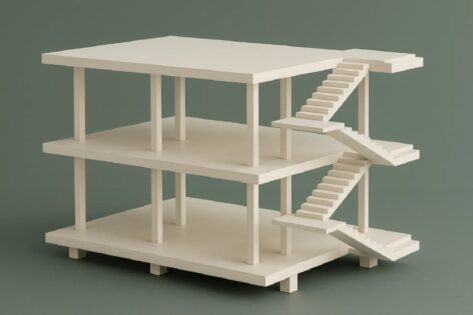 Le Corbusier Sistema Dom-ino, ©tecnne