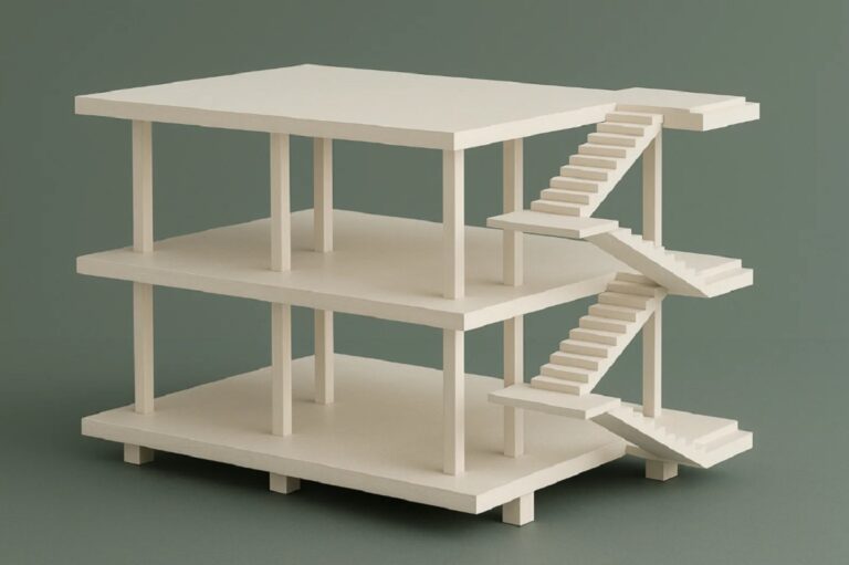 Le Corbusier Sistema Dom-ino, ©tecnne