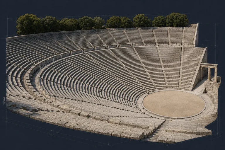 Teatro de Epidauro vista