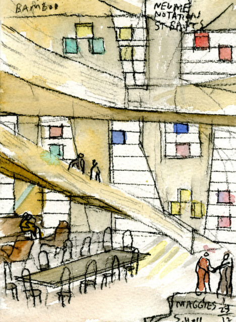Steven Holl Architects, Maggie's Centre Barts ©Steven Holl 
