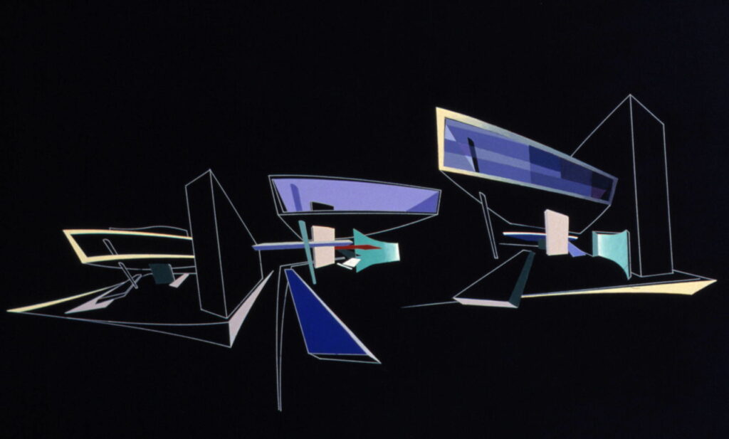 Zaha Hadid, Tomigaya ©Zaha Hadid Architects