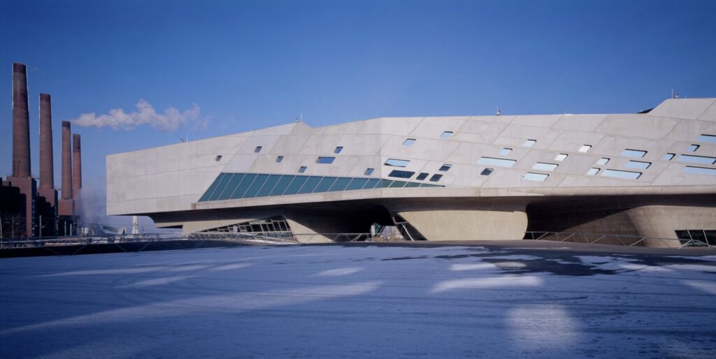 Zaha Hadid, Phaeno Science Centre Wolfsburg @Werner Huthmacher - Zaha Hadid Architects