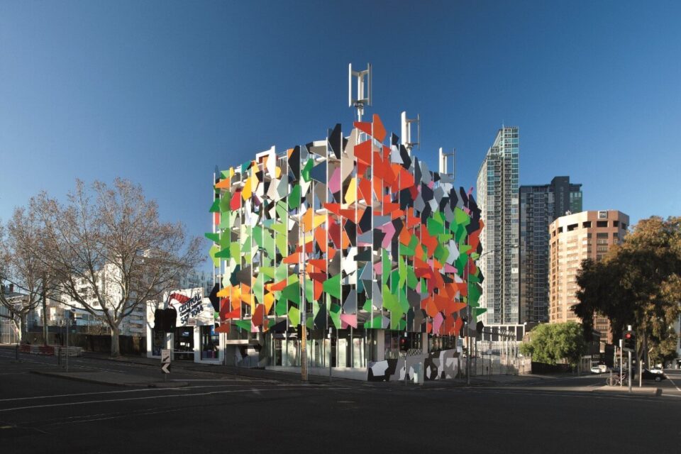 Pixel building en melbourne ©ben hosking..