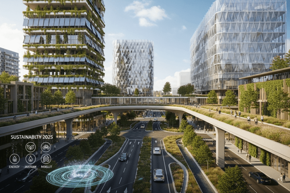 Tendencias sostenibles en arquitectura 2025