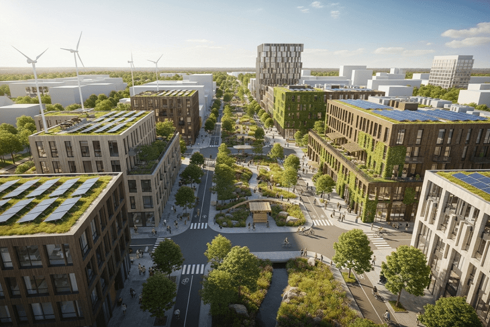 Tendencias sostenibles en arquitectura y urbanismo 2025
