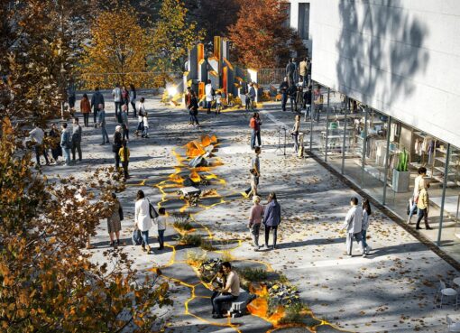 The Impact: regeneración cultural en Ørestad por BIG