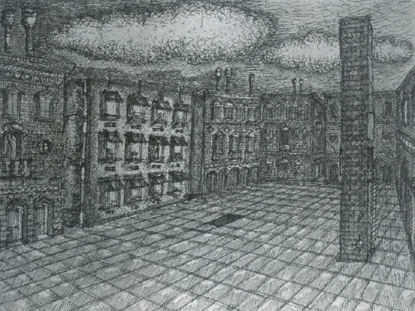 John hejduk (1929–2000), house for the inhabitant who refused to participate. reproduced from mask of medusa, works 1947–1983