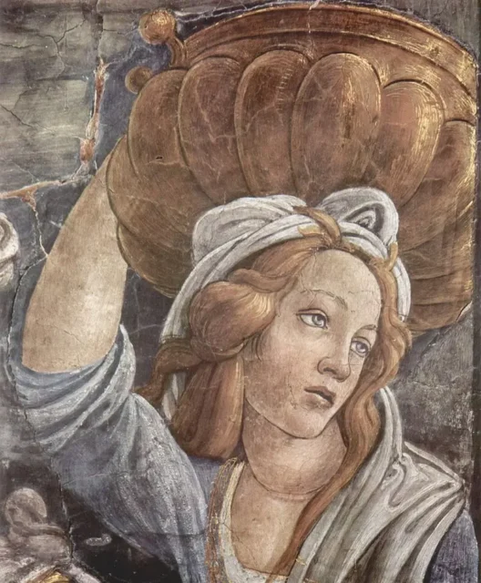 Botticelli Prove di Mosè Simonetta Vespucci