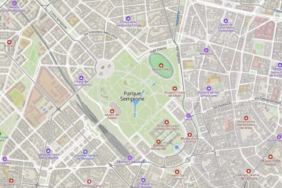 V Triennale di Milano de 1933 Parque sempione