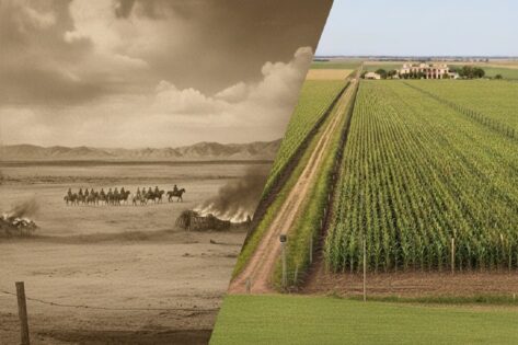 Reparto de tierras desigual en argentina