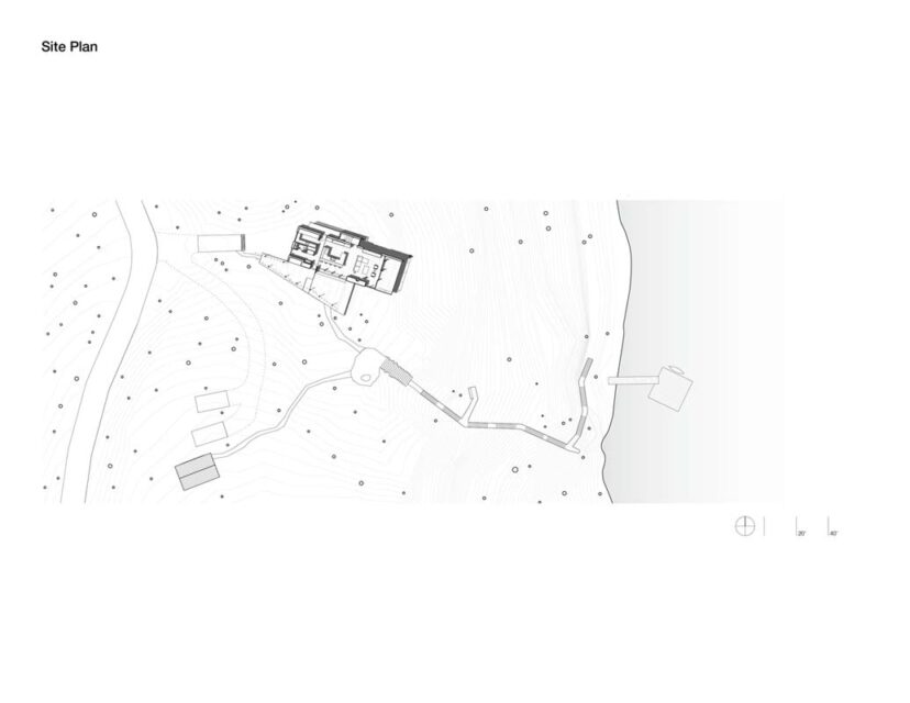 Cabaña boundary point k planta conjunto