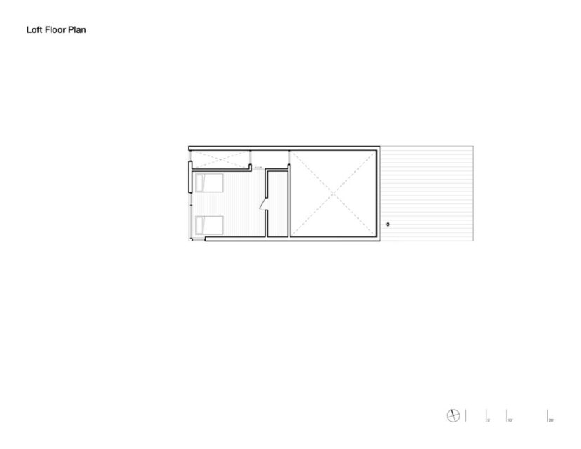 Cabaña boundary point m planta 2