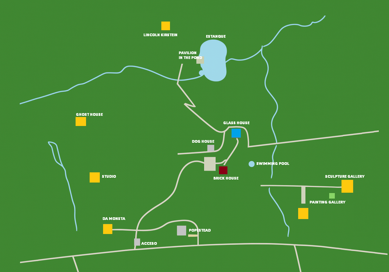 Glass House, Plano de Conjunto ©MG