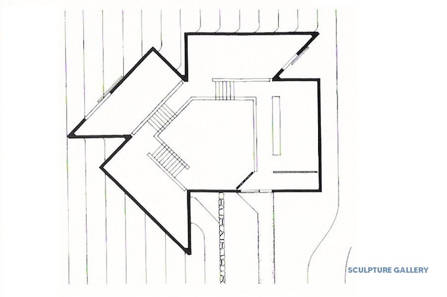 Glass House, Sculpture Gallery