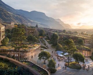 Renneria, ciudad y paisaje en los Dolomitas