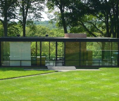 La Glass House de Philip Johnson            