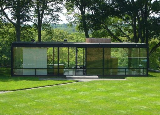 La Glass House de Philip Johnson            