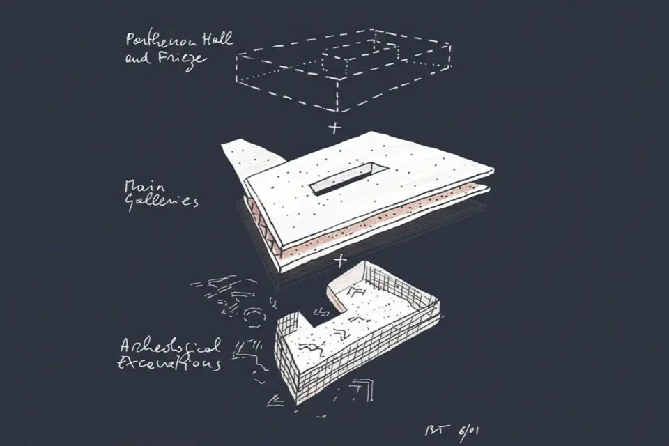 Bernard Tschumi Museo de la Acropolis