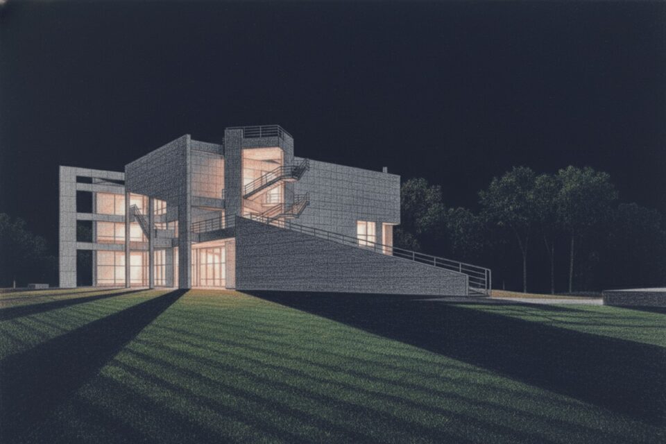 Atheneum New Harmony vista desde la calle