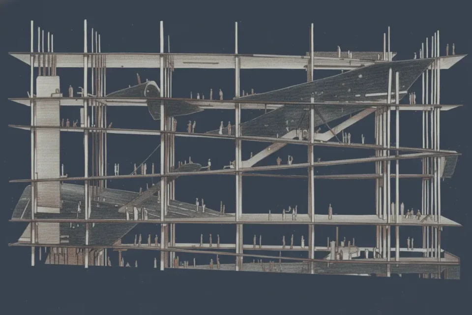 Koolhaas, Bibliotecas Jussieu