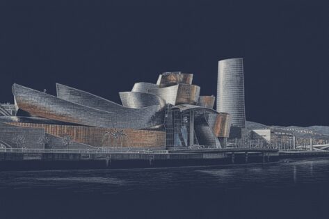 Museo Guggenheim Bilbao elevación