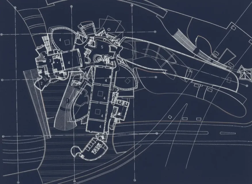 Museo Guggenheim Bilbao planta acceso