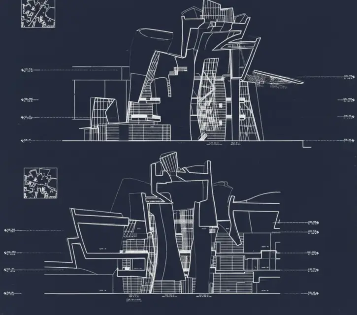Museo Guggenheim Bilbao seccion 