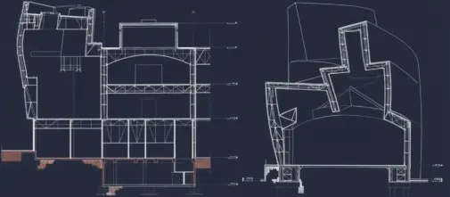 Museo Guggenheim Bilbao seccion 3 