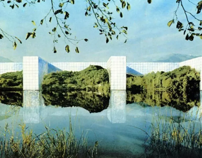 Figura 3a Superstudio, Il Monumento Continuo, 1969 ©Superstudio Toraldo de Francia