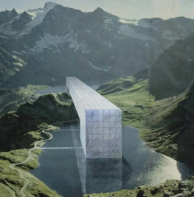 Figura 3b Superstudio, Il Monumento Continuo, 1969 ©Superstudio Toraldo de Francia