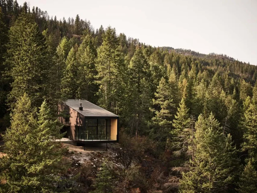 Cabaña Boundary Point b frente