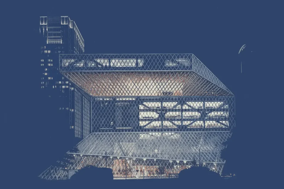 Biblioteca Publica de Seattle, fachada
