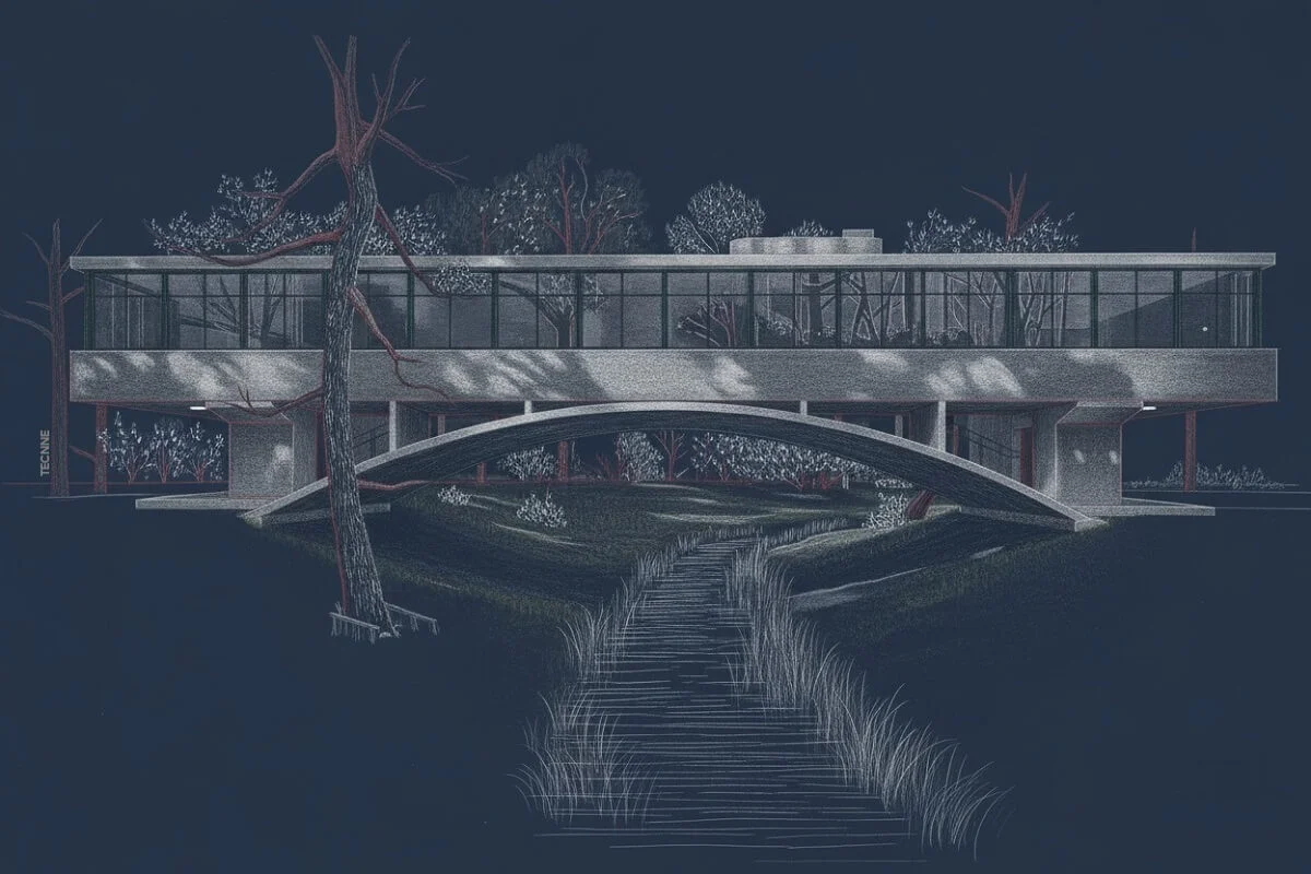 Casa sobre el Arroyo: tectónica del paisaje, experiencia y temporalidad