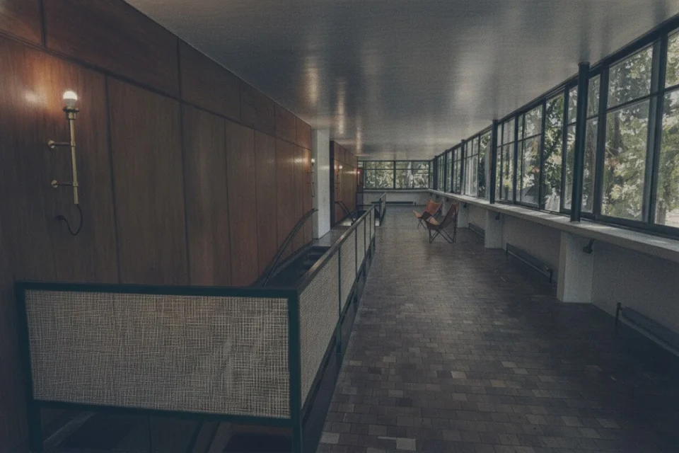 Casa sobre el arroyo interior
