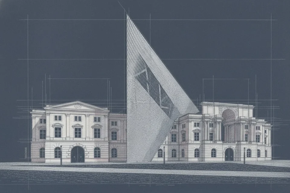 Daniel Libeskind, Museo de Historia Militar de Dresde ala izquierda