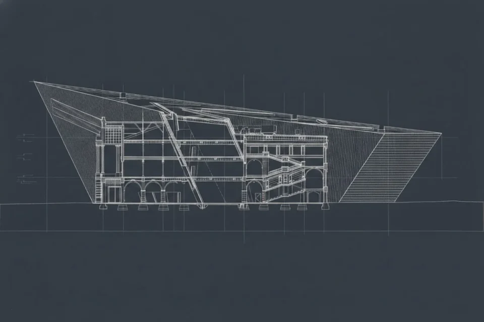 Daniel Libeskind, Museo de Historia Militar de Dresde sección