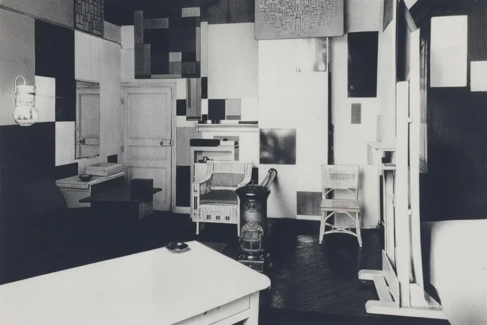 Estudio de Piet Mondrian