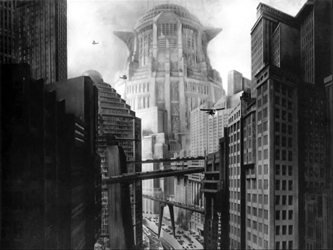 Fritz Lang, Metrópolis, tecnne