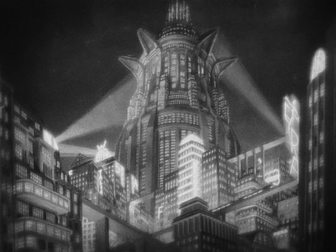Fritz Lang, Metrópolis, tecnne