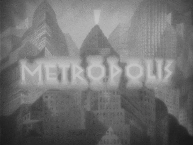 Fritz Lang, Metrópolis, tecnne