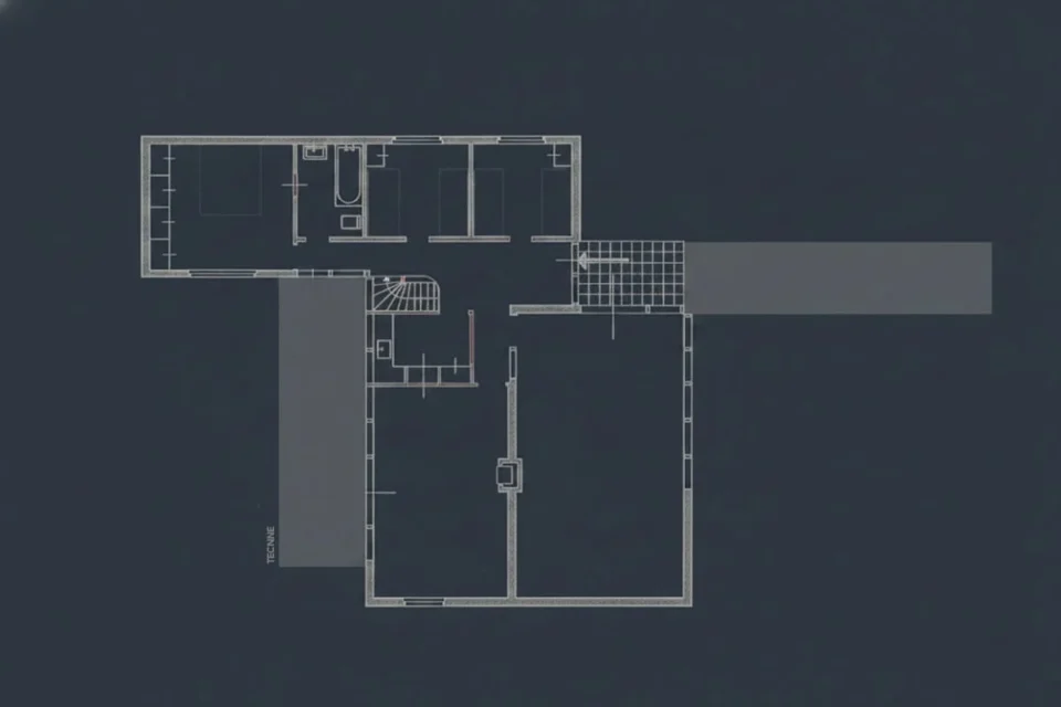 Gerrit Rietveld, Casa Slegers Planta
