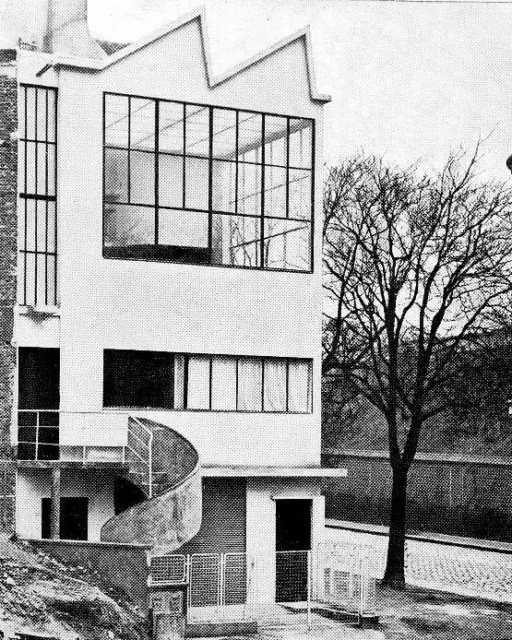 Le Corbusier Atelier Ozenfant, tecnne ©FLC