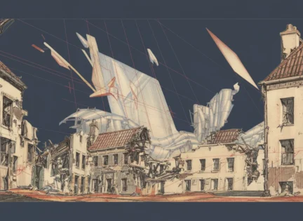Lebbeus Woods, War and Architecture ©Lebbeus Woods