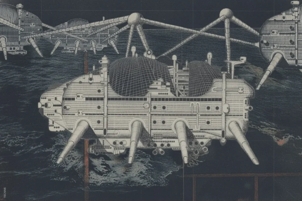 Archigram, Walking City imagen