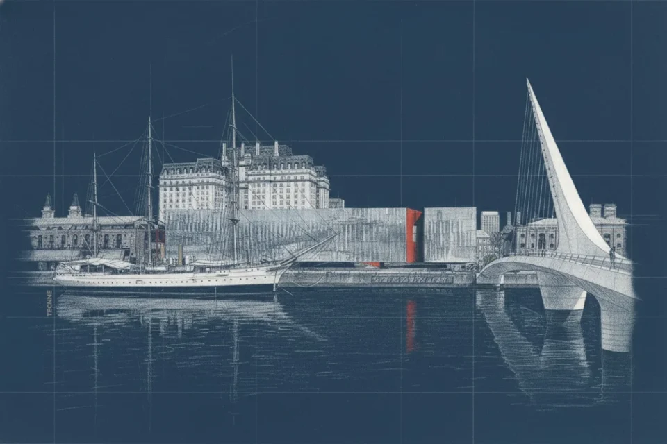 Batay Csorba Nuevo Museo de Arte Contemporáneo en Buenos Aires, vista general tecnne