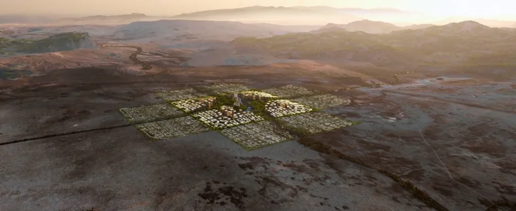 Bjarke Ingels, Telosa, urbanismo utópico